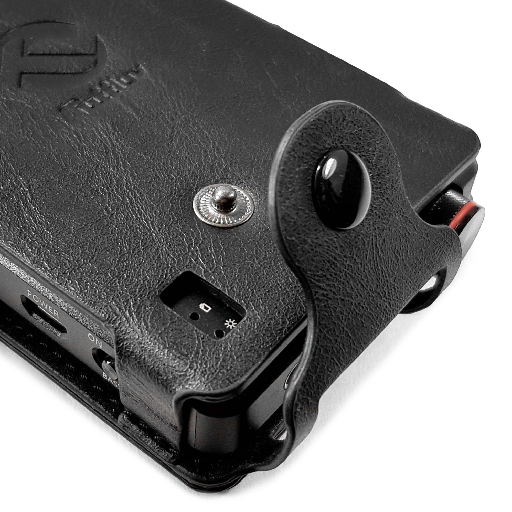 TUFF LUV Faux Leather Combo Case Cover With Screen Protector